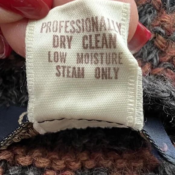 Vtg Marshall Fields Country Shop Wool Mens Sz M Chunky Grandpa Cardigan Sweater - Picture 13 of 15